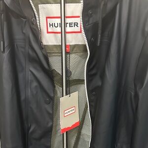 Hunter Black Abbey Rain Jacket